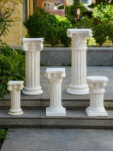 Europäischer Stil Römische Säule Harz Handwerk Umweltfreundliche Dekorative Verzierung für Garten Hof Hochzeit Ausstellungsstand Außenbereich - Product Image 4