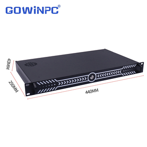 มินิพีซีอุตสาหกรรมแบบไร้พัดลมขนาด 1U พร้อม Intel รุ่นที่ 12 i7-1255U พอร์ต LAN กิกะบิตคู่ ช่อง SATA 2 ช่อง และ DDR4 สำหรับระบบอัตโนมัติในโรงงาน - Product Image 1