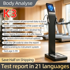 Analizador de Composición Corporal BMI, Máquina de Belleza, Análisis Inteligente 3D de Cuerpo Humano Completo, Báscula de Grasa y Peso, Equipo Eléctrico para Uso Doméstico con WiFi - Product Image 2
