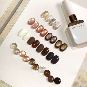 AILANUO New Design Color Hat - 9 Color Long River Sunset Series <b>Gel</b> <b>Nails</b> Collection <b>Set</b> with High-Viscosity Base <b>Gel</b> - Product Image 3