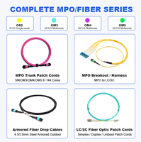 OEM ODM LC SC Fiber Optic Patch Cord Singlemode Simplex Duplex 2m for Data Center Network