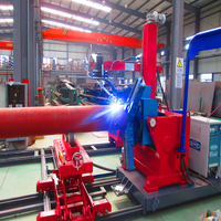 Machine à souder à mandrin automatique pour la fabrication de bobines de tuyaux (TIG/MIG/FCAW/SAW)