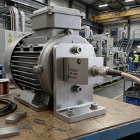 Accéléromètre triaxial IEPE/ICP 500mV/g, capteur d'accélération des vibrations pour surveillance moteur, transducteur piézoélectrique 3 axes ±10g