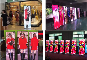 Pantalla LED <span class=keywords><strong>Maxcolor</strong></span> P1.86 de 55 Pulgadas, 3840hz, 4K, a Todo Color, para Interiores, con Brillo de 500cd, Soporte de Pie, Señalización Digital, WIFI/USB - Product Image 4