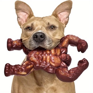 <span class=keywords><strong>Juguete</strong></span> Masticable <span class=keywords><strong>para</strong></span> Perros de Nailon con Sabor a Carne de Res, Ecológico, con Forma de Gorila, Indestructible <span class=keywords><strong>para</strong></span> Masticadores Agresivos, Razas Grandes - Product Image 1