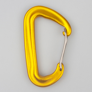 Mosqueton en <span class=keywords><strong>aluminium</strong></span> personnalisé 12KN, <span class=keywords><strong>petit</strong></span> mosqueton à verrouillage pour hamac - Product Image 2