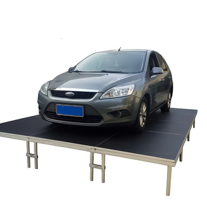 เวทีอลูมิเนียมแบบพกพา ปรับความสูงได้ กันน้ำ แผ่นกันลื่น ประกอบง่าย เหมาะสำหรับงานแต่งงานและงานอีเว้นท์ - Product Image 1