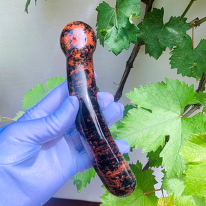 Dildo de Obsidiana Roja Natural, Varita Yoni, Juguete Sexual para Mujeres, Placer del Punto G, Masturbación, 178 mm, 300 g, Ejercicio de Kegel - Product Image 5