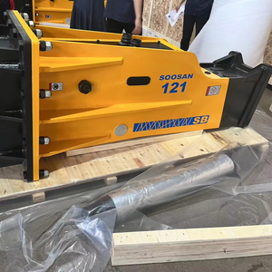 Martillo Hidráulico SB121 para Excavadoras Pesadas de 28T-35T Toneladas |   Cincel de Alto Impacto de 155 mm |   Suministro Directo de Fábrica de Shandong - Product Image 1