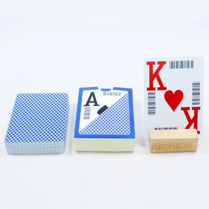 Tùy Chỉnh Mạng Giải Trí Mã Thanh Bền Chơi Thẻ Nhà Máy In Nhựa Không Thấm Nước Poker Thẻ Boong - Product Image 2