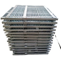 Grille antidérapante en acier inoxydable 304 galvanisé et acier au carbone dentelé pour marches d'escalier, design moderne pour appartement et villa