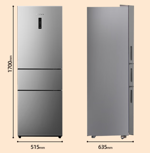 Réfrigérateur 3 portes 210L Frestec, refroidissement par air, sans givre, 220V, économie d'énergie, faible niveau sonore, appareil électroménager pour la cuisine - Product Image 5