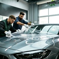 Film de protection de peinture pour carrosserie de voiture en TPU hydrophobe transparent de 7,5 mil, auto-réparateur, anti-jaunissement, rouleau de 1,524 m x 15,2 m