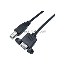 0.5m Ethernet LAN Extension Cable Accessory RJ45 Male to Female Screw Panel Mount (0./0.5m/0.6m/0.8m/1m/1.5m/2m/)