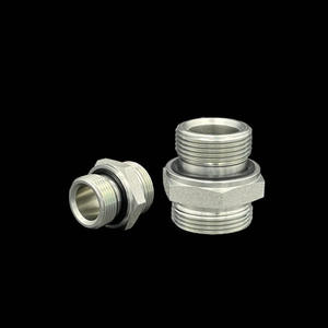 Connecteur de port d'huile hydraulique léger et lourd avec filetage métrique, raccords de type embout avec joint ED 1CM 1DM-WD - Product Image 1