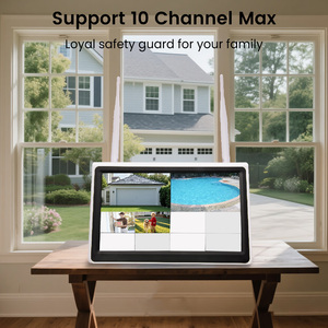 10.1-inch <span class=keywords><strong>Home</strong></span> Hệ thống an ninh 4MP ống kính kép CCTV Camera đầy đủ màu sắc tầm nhìn ban đêm PTZ camera ngoài trời HDD lưu trữ dữ liệu CMOS cảm biến - Product Image 4