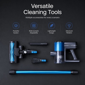 Vente flash - Aspirateur sans fil 3 en 1 avec une puissance d'aspiration de 22 Kpa, aspirateur vertical léger avec lumière LED pour la <span class=keywords><strong>maison</strong></span> - Product Image 6
