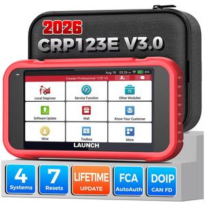 LAUNCH <span class=keywords><strong>CRP123E</strong></span> V3.0 CreaderVII+ Lecteur de codes OBD2 pour diagnostic moteur/ABS/SRS/transmission, outil de diagnostic automobile, lecteur de codes ABS - Product Image 1