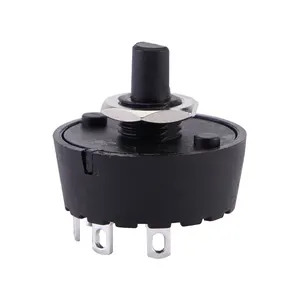 A10 factory direct sell 4 position 6A 125/250V Momentary Rotary Switches 10.2 mm kitchen juicer