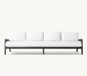 <span class=keywords><strong>AVILA</strong></span> Sofá de Lujo Resistente al Agua Muebles de Exterior Piscina Marco de Aluminio Sofá Estilo Francés Hotel Lounge Sofá de Jardín - Product Image 3