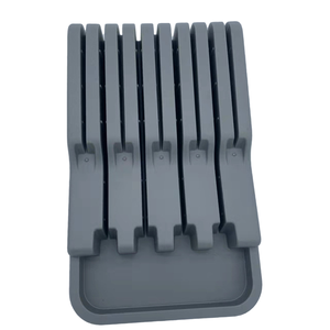 Support de rangement pour couteaux en plastique transparent écologique, compatible <span class=keywords><strong>micro</strong></span>-ondes, pour tiroir à couverts - Product Image 1