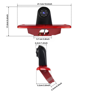 Caméra de recul étanche Podofo compatible Citroën Peugeot Toyota 2007-2016 OEM d'origine - Product Image 5