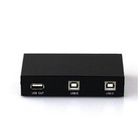 인쇄 서버 2PORT USB 자동 공유 프린터 스위치
