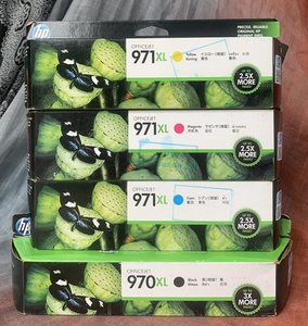 Cartouches d'encre CN621AA CN622AA CN623AA CN624AA 970/971/970xl/971xl pour <span class=keywords><strong>HP</strong></span> <span class=keywords><strong>OfficeJet</strong></span> <span class=keywords><strong>Pro</strong></span> X451dw X476dw <span class=keywords><strong>X551dw</strong></span> X576dw - Product Image 1