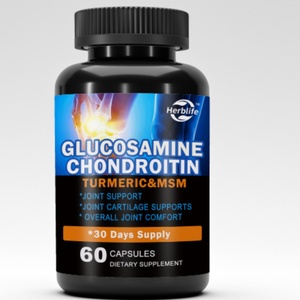 Suplemento para el Soporte de Articulaciones ODM/OEM, Suplemento de Cúrcuma, MSM, Glucosamina y Condroitina en Cápsulas, Cápsulas Strong Man - Product Image 1
