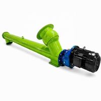 Convoyeur à vis pour ciment LSY273, diamètre 273 mm, 6 mètres, alimentateur à vis interchangeable moderne vert ES273 pour centrale à béton CE ISO