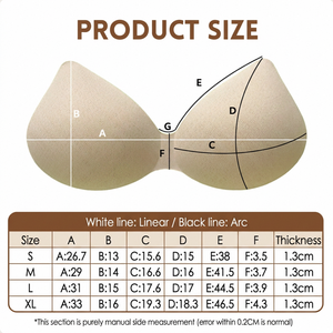 Accesorios para sujetadores, <span class=keywords><strong>sujetador</strong></span> sexy sin tirantes, con relleno, push-up, sin costuras, autoadhesivo para mujer, ropa interior. - Product Image 4