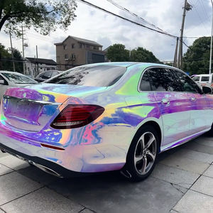 Film adhésif pour voiture 1,52*18M, chrome arc-en-ciel blanc, vinyle de covering auto changeant de couleur, haute qualité - Product Image 5