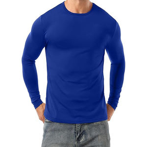 <b>Men's</b> Lightweight <b>Thermal</b> Long Sleeve Base Layer Tops Breathable and Warm Great for Layering and Fitness Wear <b>Men</b> Base Layer Top - Product Image 1