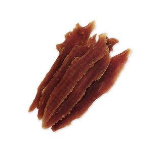 Pal của thỏa thích thương hiệu 100 gam/túi mất nước cao cấp khô vịt Jerky Thức ăn vật nuôi tự nhiên khô vịt vú thịt dải con chó đồ ăn nhẹ và xử lý - Product Image 3