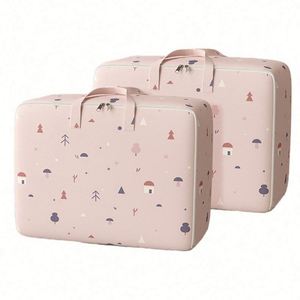 Factory Wholesale Large Capacity <b>Packing</b> Organizer Bag Duffel Bag Non-woven Abrasion-Resistant Storage Bag - Product Image 2