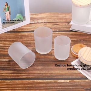 Frasco de Vidrio Esmerilado para Velas de Cera de Soja, Decoración Minimalista para el Hogar, Portavelas de Aromaterapia, 21 Años de Experiencia, Fabricantes Líderes en China - Product Image 5