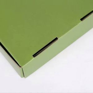 Boîte d'expédition rigide en carton ondulé écologique, imprimée offset, avec poignées découpées, emballage personnalisable de luxe - Product Image 2