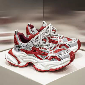 Zapatos Deportivos Casuales Versátiles y Modernos para Hombre, Ligeros, Transpirables, con Cordones, Amortiguación, Diseño Atemporal para Todas las Temporadas - Product Image 2