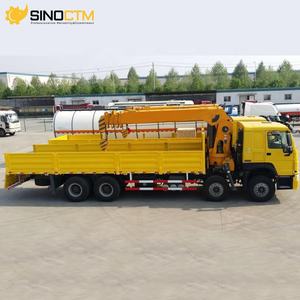 Camion Sinotruk Howo 8x4 avec grue à flèche hydraulique droite, capacité de 1 à 16 tonnes, pour le transport de charges lourdes, haute efficacité - Product Image 3