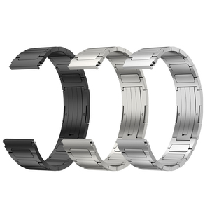 Win-Win lega di titanio H-Link cinturino con chiusura pieghevole per <span class=keywords><strong>Huawei</strong></span> <span class=keywords><strong>Watch</strong></span> 4 <span class=keywords><strong>Pro</strong></span> GT4 <span class=keywords><strong>GT3</strong></span> durevole cinturino di ricambio in metallo - Product Image 1