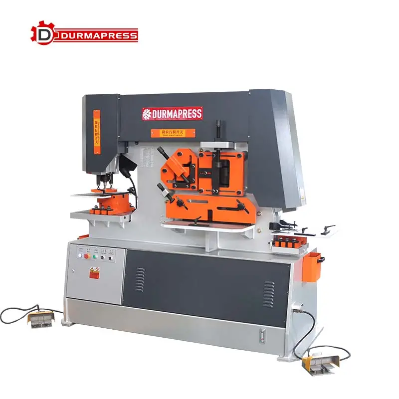 High Quality Iron Worker Punch and Shear Machine Channel Steel Angle Cutting Punching And Shearing Machine Ironworker