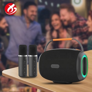 <span class=keywords><strong>Altavoz</strong></span> Inalámbrico Portátil para Exteriores con Micrófono, Resistente al Agua, con Luces LED de Colores, Sonido Potente con Bajos de <span class=keywords><strong>5</strong></span>.3, Ideal para Cine en Casa, Venta al Por Mayor - Product Image 2