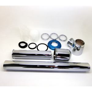 ZINCO Rifiuti Montaggio Sink Chrome Bottiglia Trappola SIFONE SIFON CON BACINO di SCARICO SET - Product Image 5