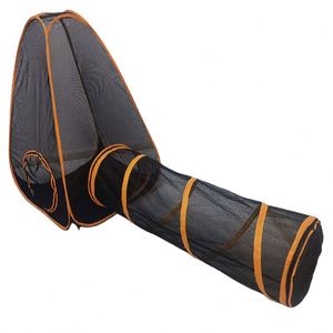 Tente d'extérieur 2-en-1 pour animaux de compagnie, tunnel portable pour chats, lapins, furets et petits animaux – Certifiée BSCI - Product Image 3