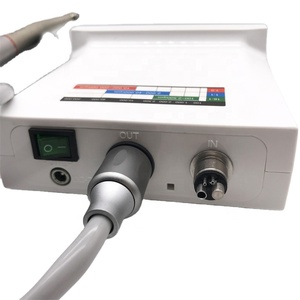 Nuovo arrivo attrezzatura dentale cicala Micro motore elettrico + 1:1/1:5 ottica fibra contrangolo manubrio dentale - Product Image 3