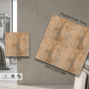 Carreaux de sol en céramique émaillée imprimés numériquement 30x30cm, design marbre mat pour revêtement de sol intérieur - Product Image 5