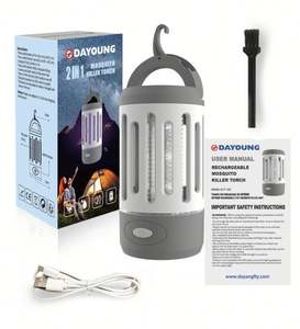Dayoung <span class=keywords><strong>Mouches</strong></span> antiparasitaire bug zapper piège <span class=keywords><strong>lampe</strong></span> insecte <span class=keywords><strong>anti</strong></span> moustique lumière électrique moustique tueur <span class=keywords><strong>lampe</strong></span> - Product Image 6