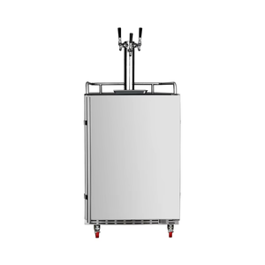 중국 공장 실내 맥주 Kegerator 스테인레스 스틸 생맥주 디스펜서 3 탭 홈 바 Kegerator - Product Image 1