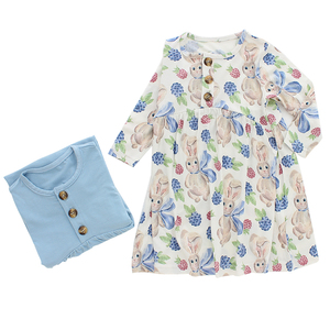 Ropa de Bebé en Oferta 2022, Vestido de Alta Calidad para Niñas, Vestidos de Manga Larga para Bebés - Product Image 4