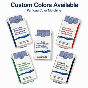 Cartes à jouer personnalisées OEM/ODM |   Jeu de cartes de poker de qualité supérieure |   Cartes-cadeaux promotionnelles pour entreprises |   Conception sur mesure en termes de taille/couleur |   Arrondi - Product Image 3